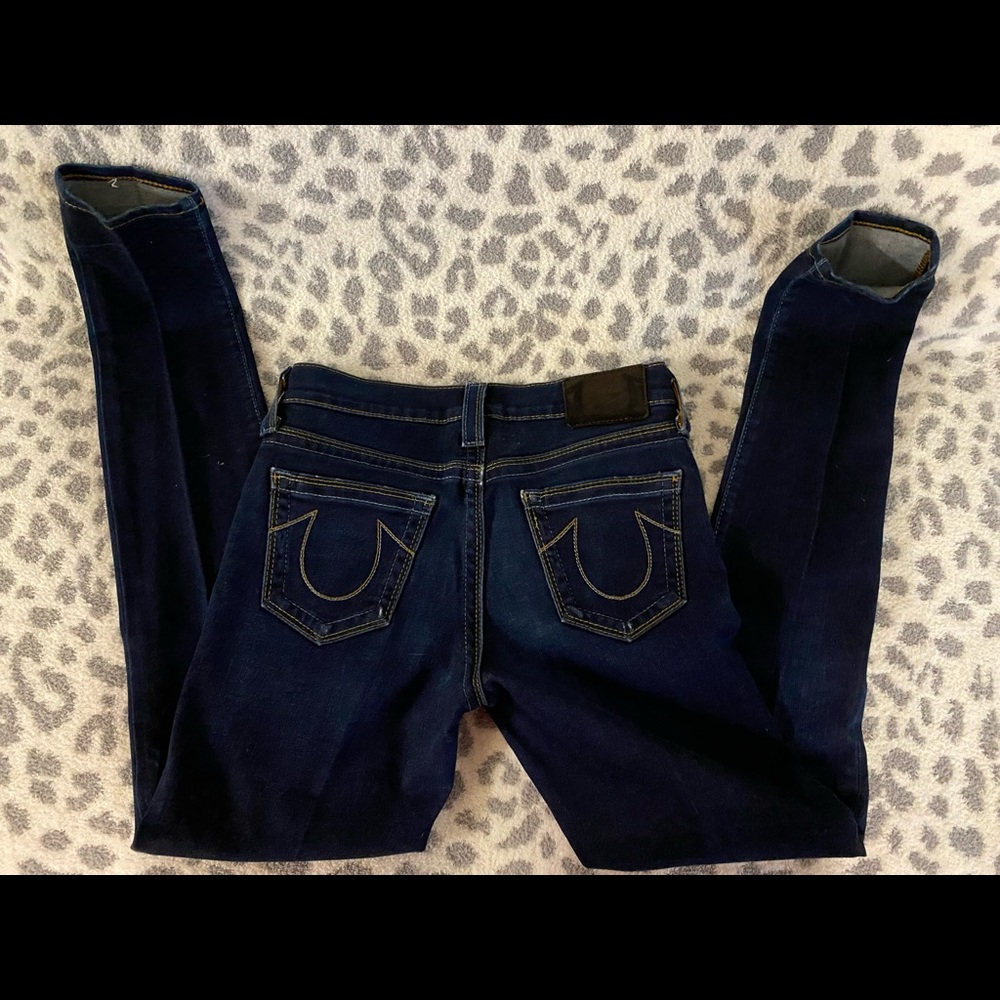 True Religion Skinny Mid-Rise Jeans